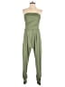 Full Circle Trends With Love Solid Green Jumpsuit Size L - photo 1