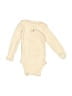 Carter's Ivory Long Sleeve Onesie 0-3 MO / 3 MO - photo 1