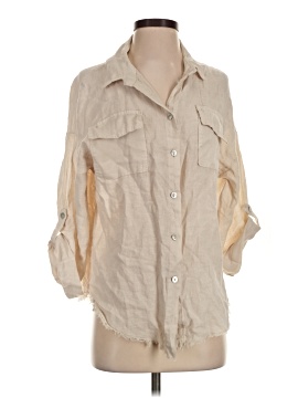 Tempo Paris 3/4 Sleeve Button Down Shirt
