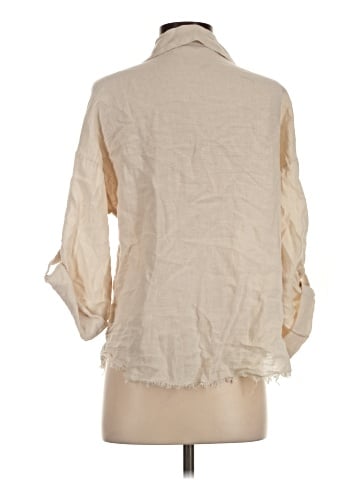 Tempo Paris 3/4 Sleeve Button-Down Shirt (view 2)