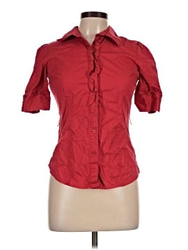 So Wear It Declare it 3/4 Sleeve Button-Down Shirt (view 1)