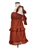 WeWoreWhat 100% Polyester Brown Casual Dress Size M - photo 5