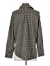 VICI Houndstooth Black Long Sleeve Blouse Size XS - photo 2