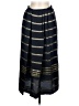 Albert Nipon Stripes Blue Formal Skirt Size 6 (estimated) - photo 1