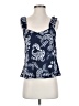 Express 100% Polyester Blue Sleeveless Blouse Size XS - photo 1