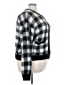 ELOQUII Elements 100% Acrylic Checkered-gingham Black Cardigan Size 22 - 24 - photo 4