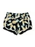 Justice Active 100% Cotton Tropical Yellow Athletic Shorts Size 8 - photo 1