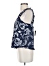 Express 100% Polyester Blue Sleeveless Blouse Size XS - photo 5