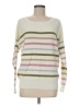 Design History Stripes Ivory Pullover Sweater Size M - photo 1