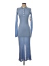 Just Fab Blue Casual Dress Size S - photo 1