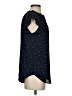 Ann Taylor LOFT 100% Polyester Stars Black Sleeveless Blouse Size S - photo 4