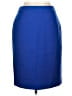 J.Crew 100% Polyester Color Block Blue Formal Skirt Size 8 - photo 1