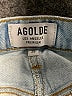 AGOLDE 100% Cotton Blue Denim Shorts Size 26 - photo 4