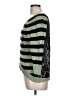 Charlotte 100% Cotton Stripes Green Pullover Sweater Size L - photo 5