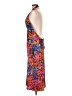 Lulus Print Orange Cocktail Dress Size L - photo 5