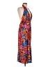 Lulus Print Orange Cocktail Dress Size L - photo 4