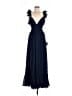 Lulus 100% Polyester Blue Cocktail Dress Size L - photo 1