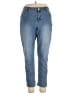 Arula Solid Blue Jeans Size 16 Plus - photo 1