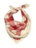 Woolrich Checkered-gingham Ivory Red Scarf One size - photo 1