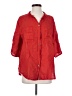 Unbranded Red 3/4 Sleeve Button-Down Shirt Size 3 - photo 1