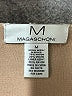 M Magaschoni Tan Cardigan Size M - photo 7