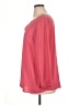 Terra & Sky 100% Polyester Pink 3/4 Sleeve Blouse Size 0X - photo 5