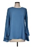 Vince Camuto Blue Long Sleeve Blouse Size M - photo 1