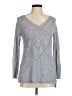 White House Black Market Gray Pullover Sweater Size Med Petite - photo 1