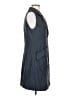 ModCloth 100% Polyester Gray Blue Vest Size S - photo 4