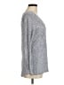 White House Black Market Gray Pullover Sweater Size Med Petite - photo 4