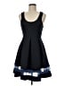 TOBI Argyle Black Cocktail Dress Size M - photo 1