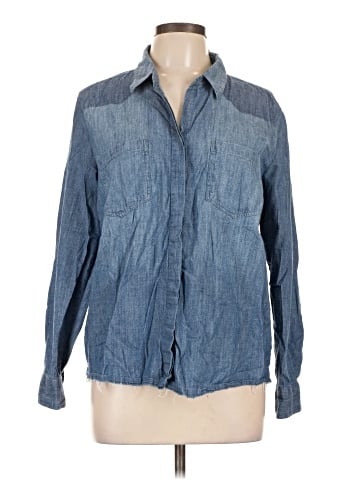 Tribal Jeans Long Sleeve Button-Down Shirt (view 1)