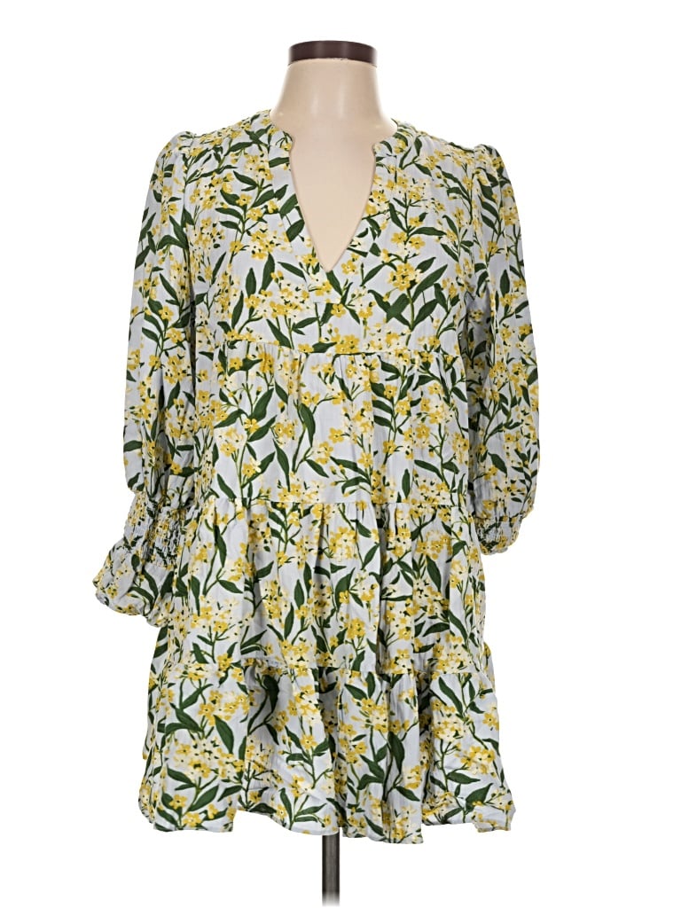 Pre-owned Pomander Place Casual Dress In Yellow