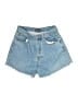 PrettyLittleThing Blue Denim Shorts Size L (estimated) - photo 1