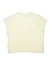 Petite Topshop 100% Polyester Ivory Sweater Vest Size 8 - photo 1