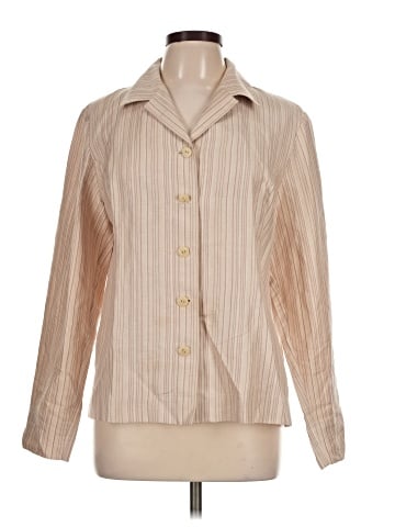 Pendleton Long Sleeve Silk Top (view 1)