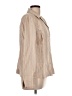 Pendleton Tan Ivory Long Sleeve Silk Top Size L - photo 4