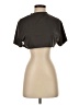Shein Brown Short Sleeve Turtleneck Size 4 - photo 1