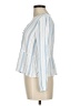 SO Stripes Blue Long Sleeve Blouse Size M - photo 5