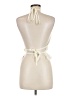 Shein 100% Polyester Ivory Sleeveless Blouse Size 6 - photo 2