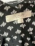 Ann Taylor LOFT 100% Polyester Polka Dots Black Long Sleeve Blouse Size L - photo 7