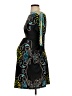 Olian Graphic Black Cocktail Dress Size XS - photo 5