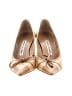 Manolo Blahnik 100% Leather Tan Heels Size EU 36 1/2 - photo 2