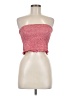 Unbranded 100% Viscose Red Tube Top Size M - photo 1