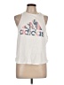 Adidas 100% Cotton White Tank Top Size 1X - photo 1