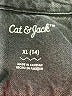 Cat & Jack 100% Cotton Black Denim Jacket Size 14 - photo 3