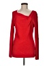 Cyrus 100% Polyester Red Long Sleeve Top Size M - photo 1