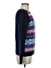 Chaps Print Blue Pullover Sweater Size M - photo 4