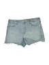 Universal Thread Blue Denim Shorts Size 14R - photo 1