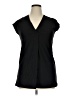 MNG Black Short Sleeve Blouse Size XL - photo 1